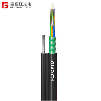 FCJ factory GYFTC8S Aerial High Quality Outdoor Fig-8 Fiber Optic Cable with Layer Filling Loose Tube