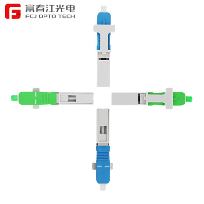 FCJ factory SC fast connector , Fiber Optic Adapter SC fast connector-FCJ OPTO TECH