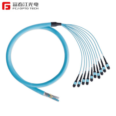 FCJ factory 120c MTP pigtail , pigtail fiber optic 48 color OEM&ODM Fiber Pigtails
