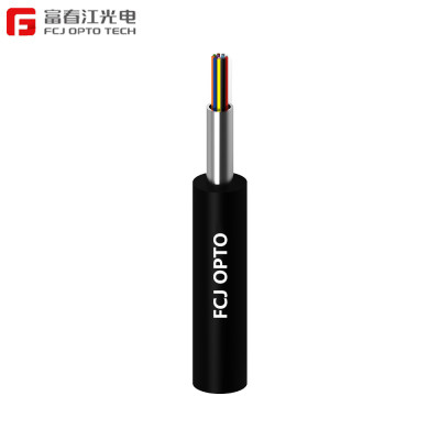 FCJ factory Stainless steel round cable Optic Fiber Cable-FCJ OPTO TECH