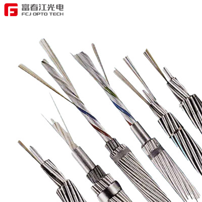 FCJ factory OPGW Typical  ground wire power transmission fiber optic cable