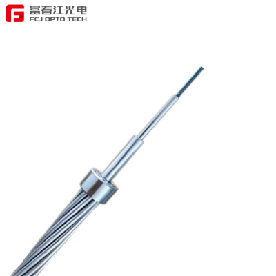 FCJ factory Manufacturer power cable aerial self supporting opgw fiber optic cable  View More