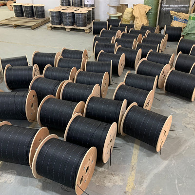 FCJ super low cost adss 4 8 12 24 36 48 72 96 fiber core guanhong cable fibra optica adss 48 hilos herraje de suspension fibra adss manufacturer