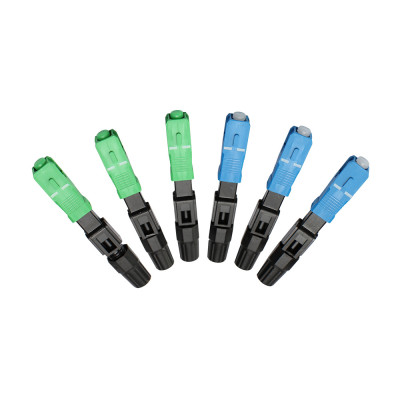 FCJ Best Selling sc apc upc optical fiber sc/upc sc/apc quick connector fast connector